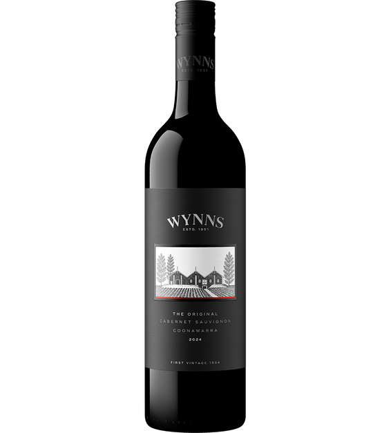 Wynns Black Label Cabernet Sauvignon 2024 Front Bottle